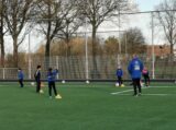 Trainingsavond S.K.N.W.K. JO7-1, JO9-1 en JO11-1JM (begin zomertijd) van maandag 27 maart 2023 (71/82)